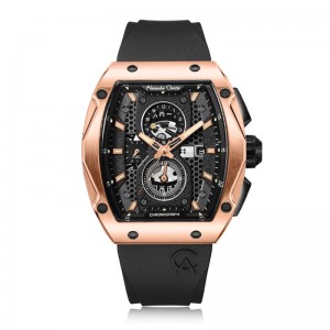 Alexandre Christie AC 6608 Rosegold Black MCRRGBA